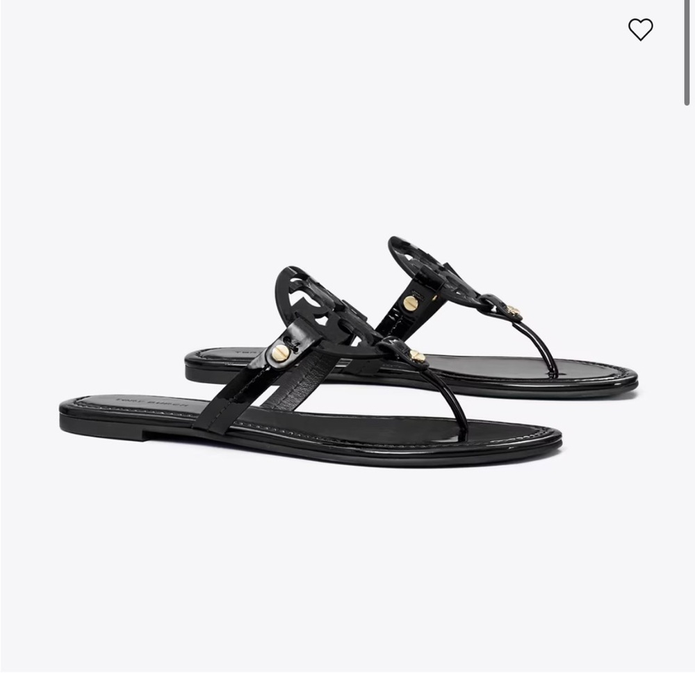Tory Burch Patent Miller Sandal